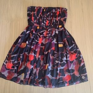 Strapless Mini Dress